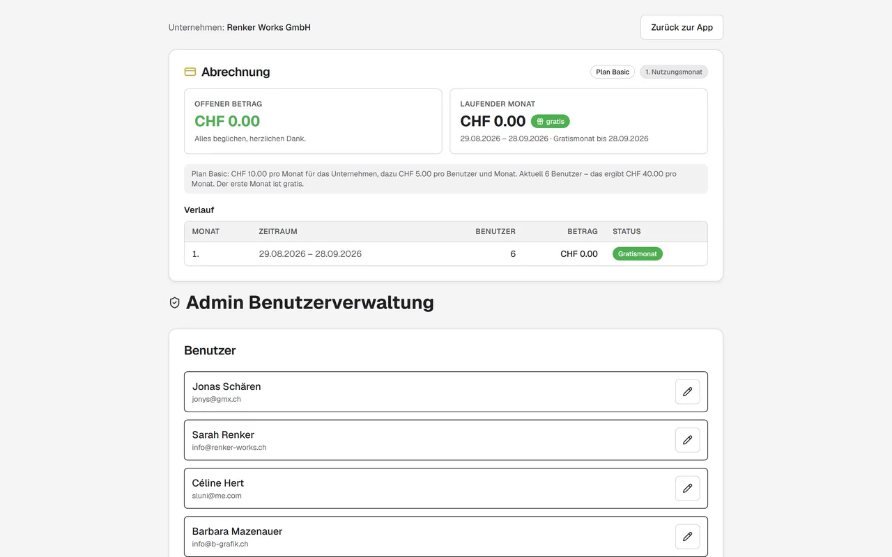 Administrationsbereich