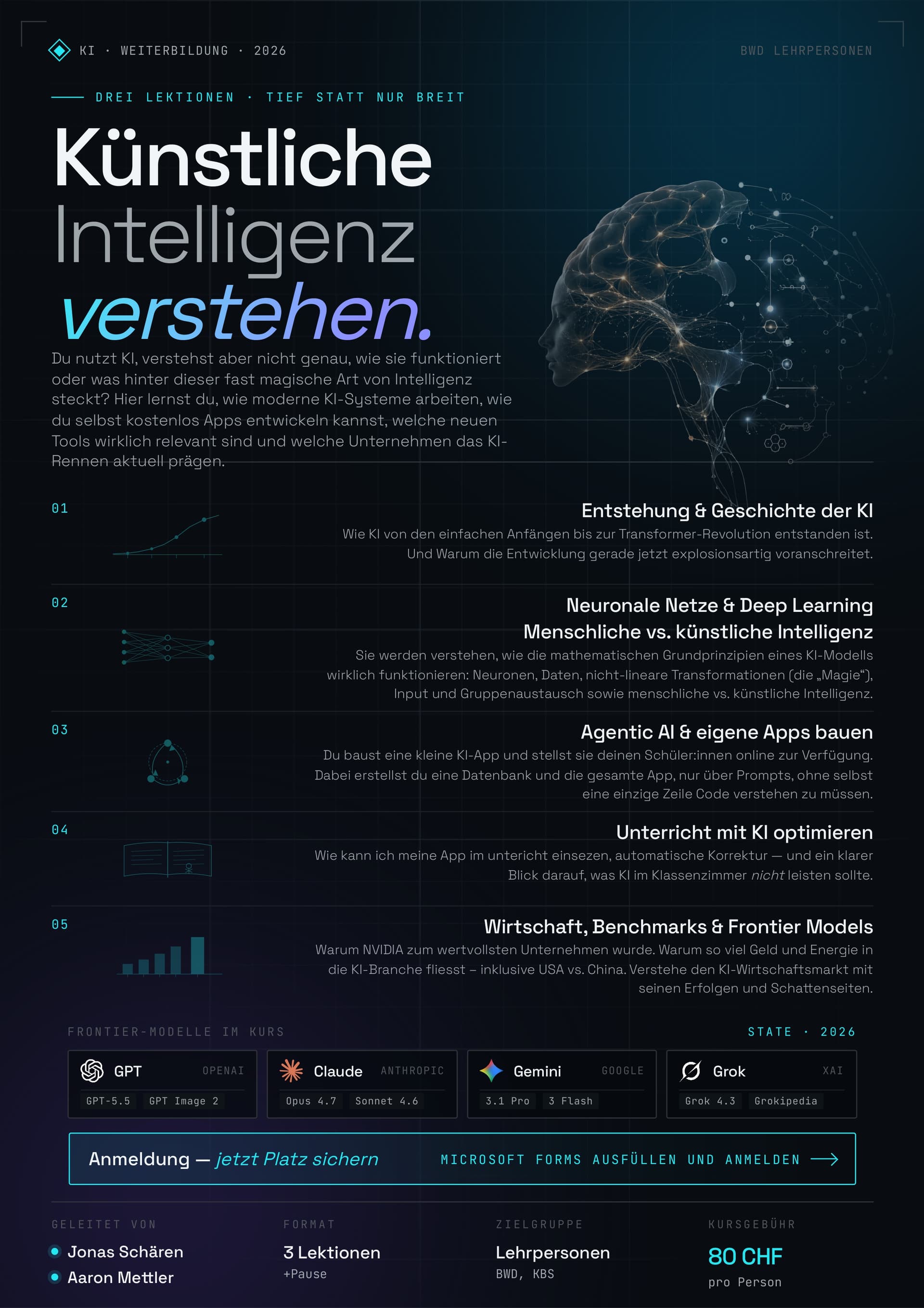 JAPPS KI-Weiterbildung – Flyer