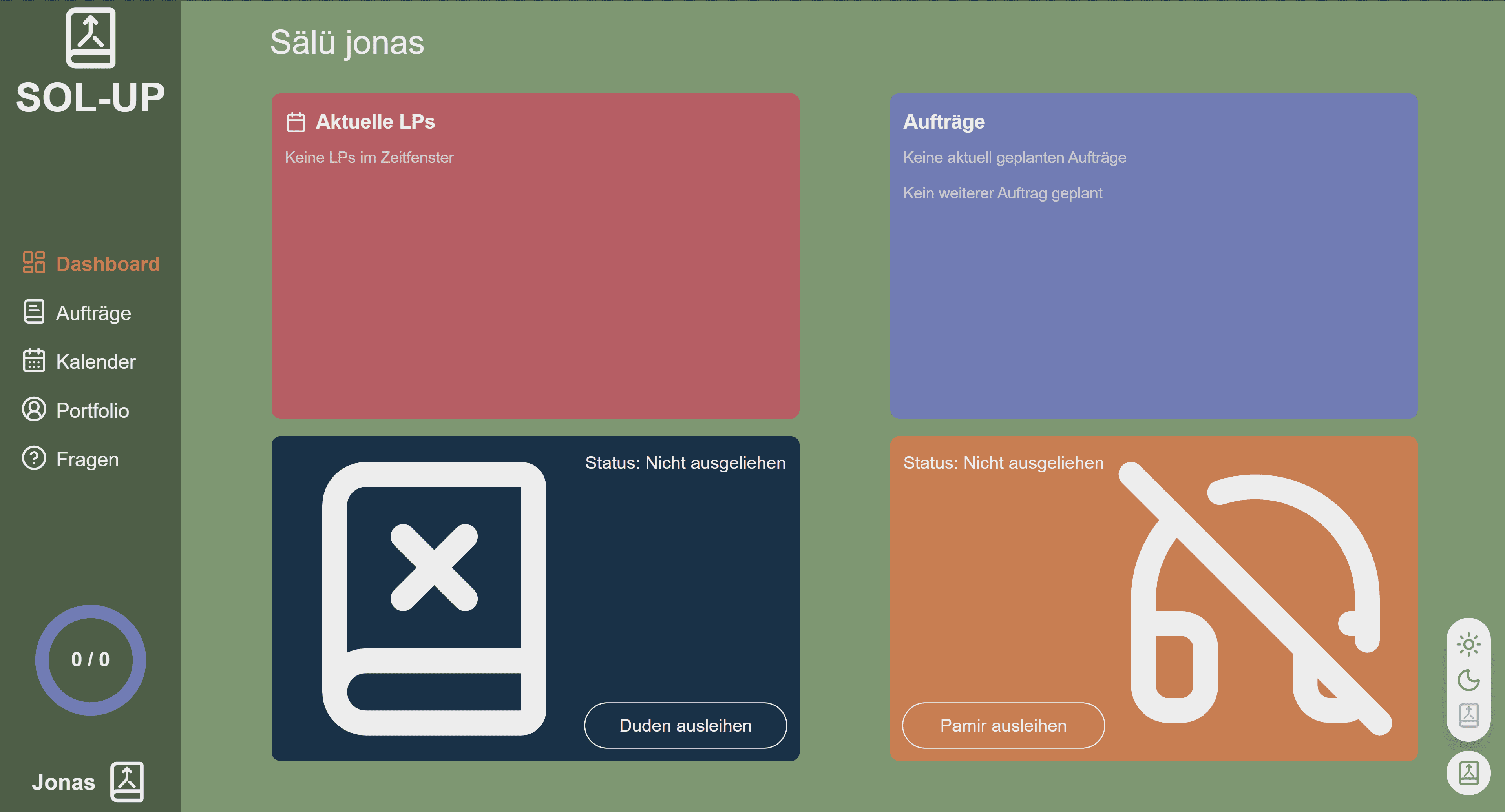 Dashboard – BWD Theme
