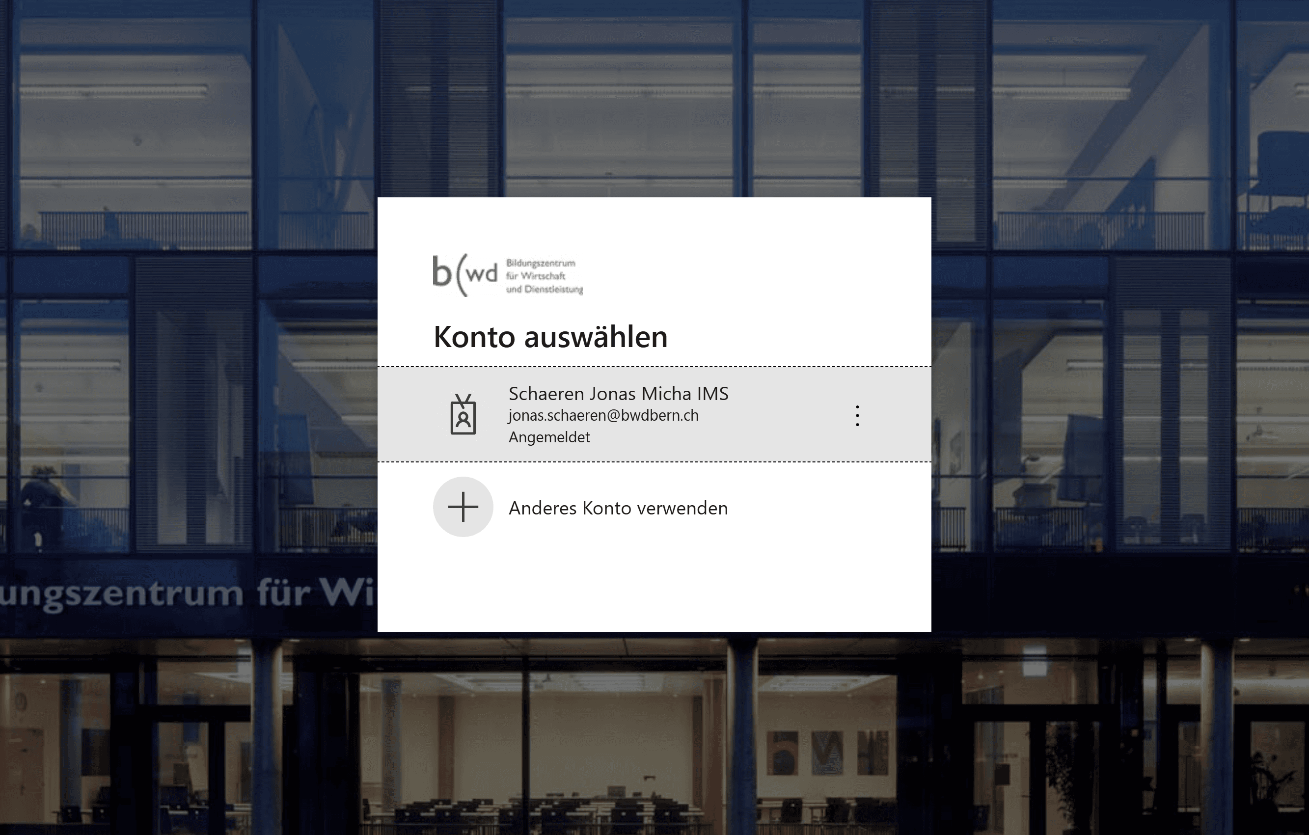 Microsoft Login – Single Sign-On