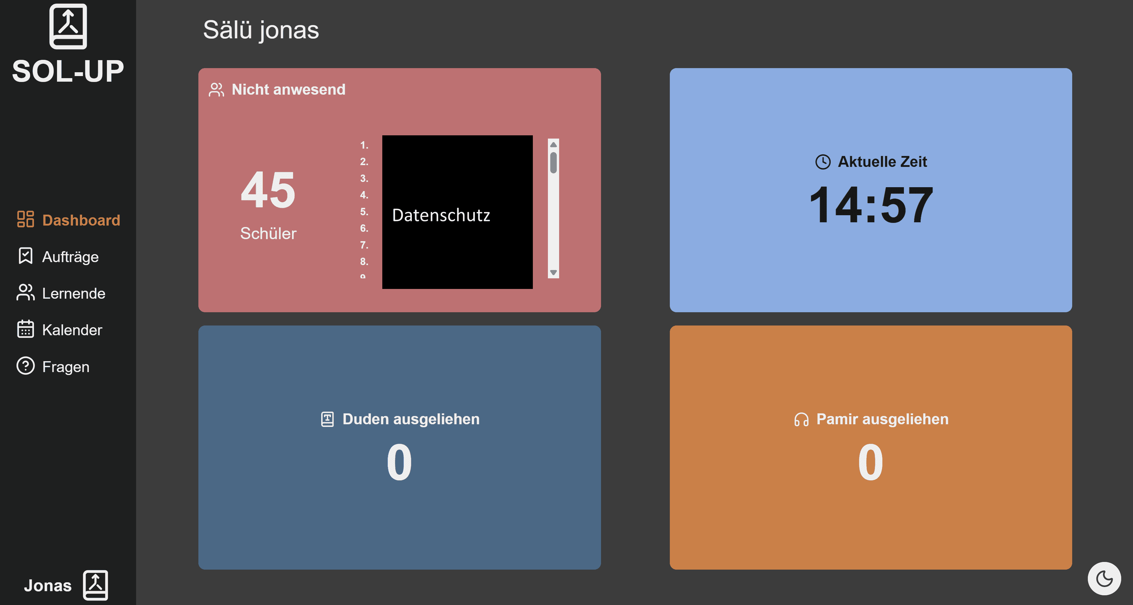 Teacher-Dashboard